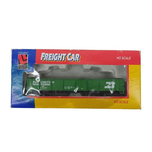Life Like Trains Other - Vintage Life Like Trains Burlington Northern #554484 Gondola Car HO Scale 8549